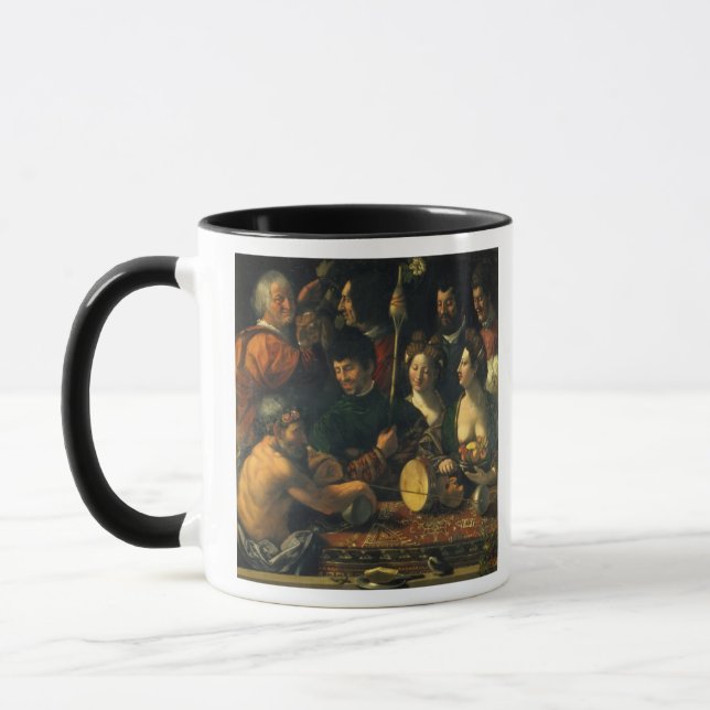 Caneca Feitiçaria ou alegoria de Hercules, c.1535 (óleo (Esquerda)