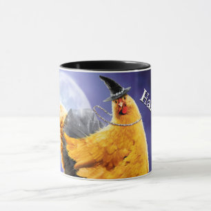 Caneca Feiticeira de Frango na Broomstick
