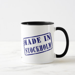 Caneca Feito em Éstocolmo