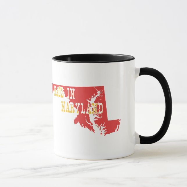Caneca Feito Em Maryland (Direita)