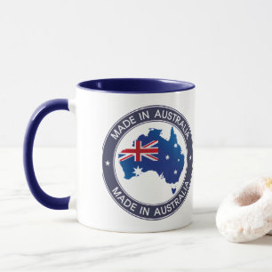 Caneca Feito na Austrália