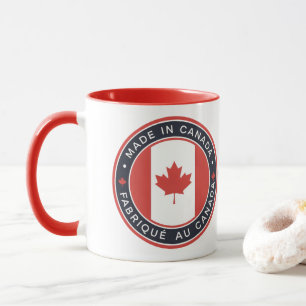 Caneca Feito no Canadá