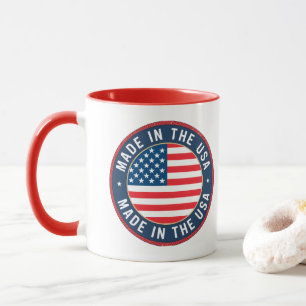 Caneca Feito nos EUA