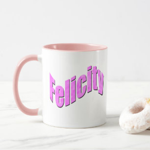 Caneca Felicity, Name, Logo