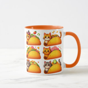 Caneca Feline Fiesta em um Taco