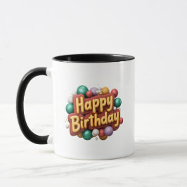 Caneca feliz aniversário