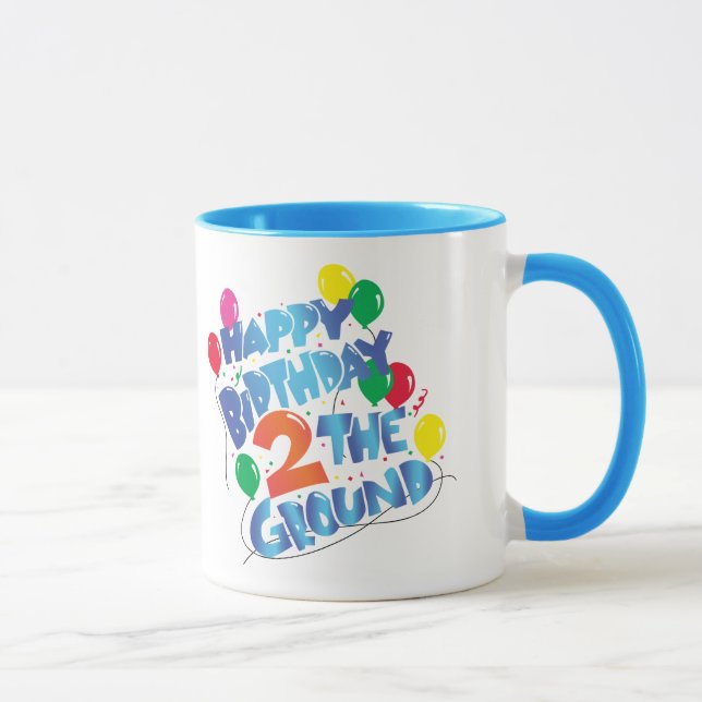 Caneca Feliz aniversario (Direita)