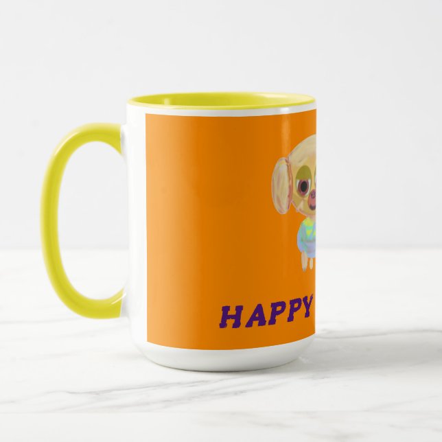 Caneca Feliz aniversário (Esquerda)