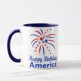 Caneca Feliz aniversário América