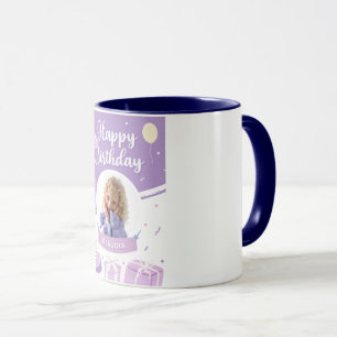 Caneca Feliz Aniversário Claudia Mug