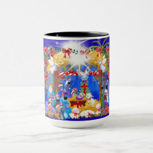 Caneca Feliz aniversário Jesus Natividade Mug