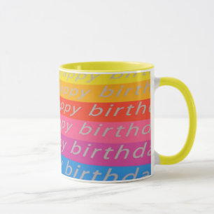 Caneca Feliz Aniversário Mug