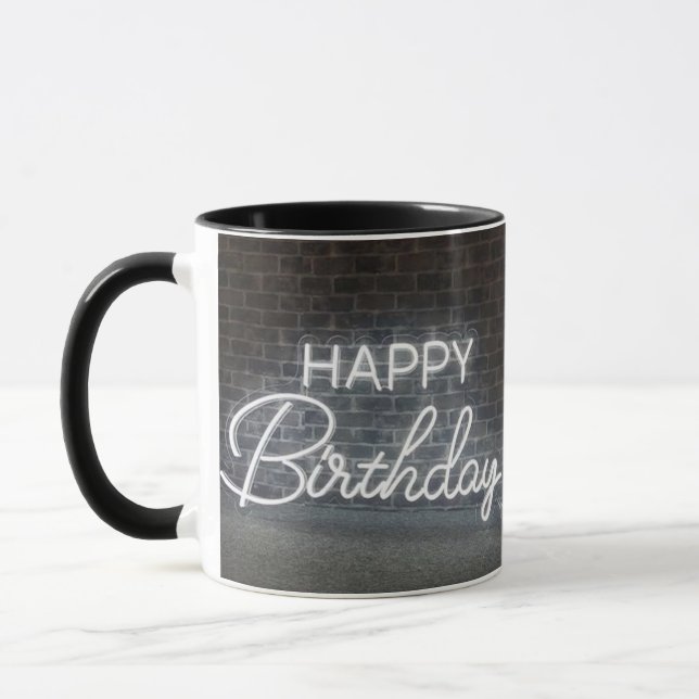 CANECA **FELIZ ANIVERSÁRIO MUG** OU "PROFESSOR" (Esquerda)