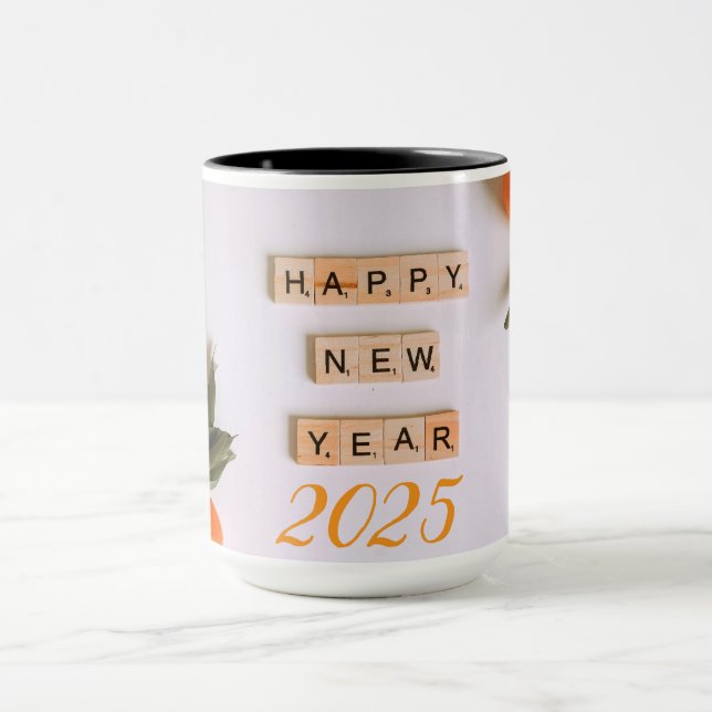 Caneca Feliz ano novo 2025 (Centro)