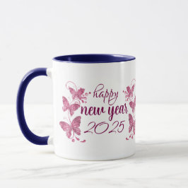 Caneca feliz ano novo 2025