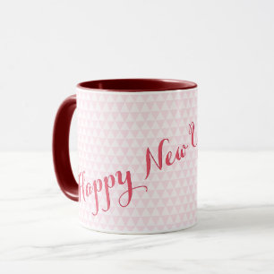 Caneca Feliz ano novo 2026 Café de chá Elegante Moderno R