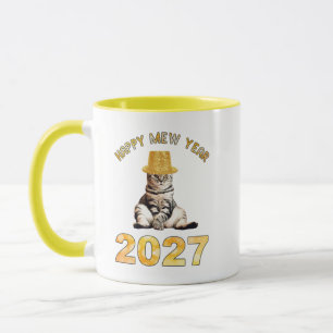 Caneca Feliz Ano Novo Mew 2027