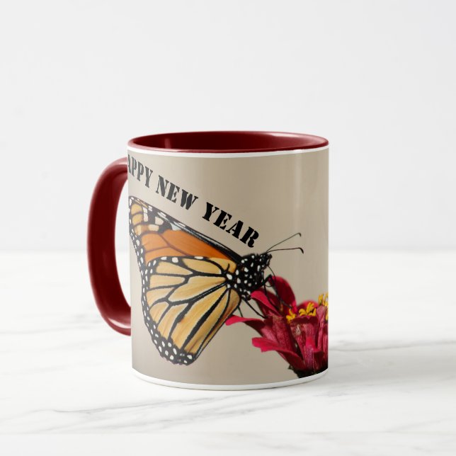 Caneca Feliz ano novo Mugs 2024 (Frente Esquerda)