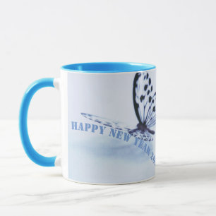 Caneca Feliz ano novo pela primeira vez Mugs 2024