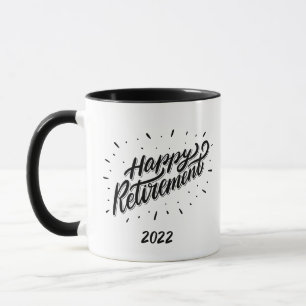 Caneca Feliz aposentadoria 2022 - Presente de aposentador