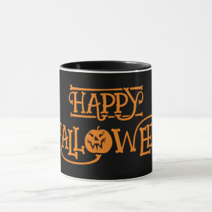 Caneca Feliz Café Laranja Laranja