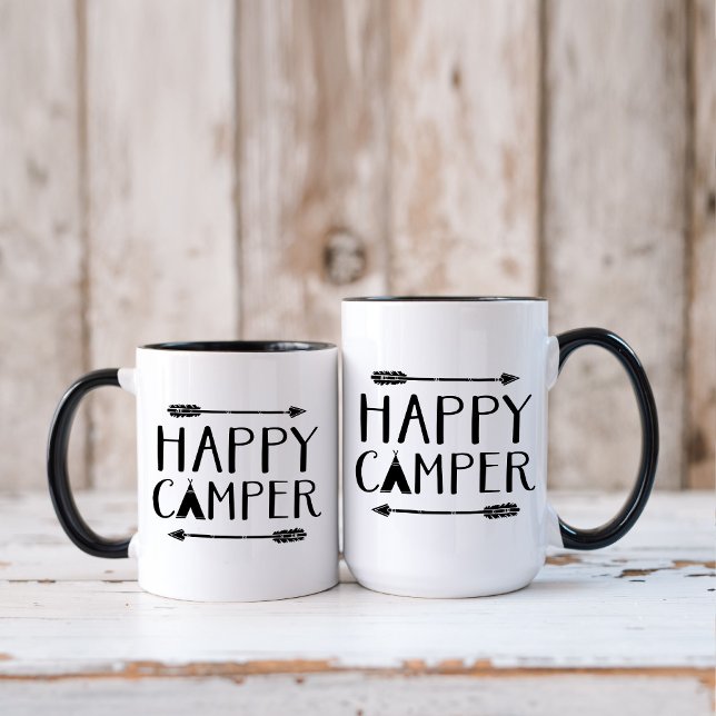 Caneca Feliz Camper (Criador carregado)