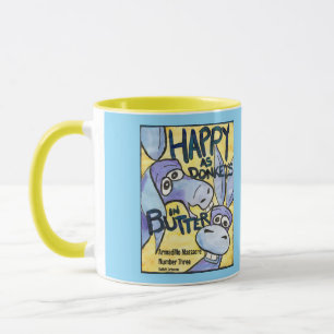 Caneca Feliz como Burros