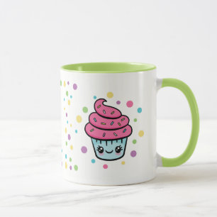 Caneca Feliz Cupcake de aniversário