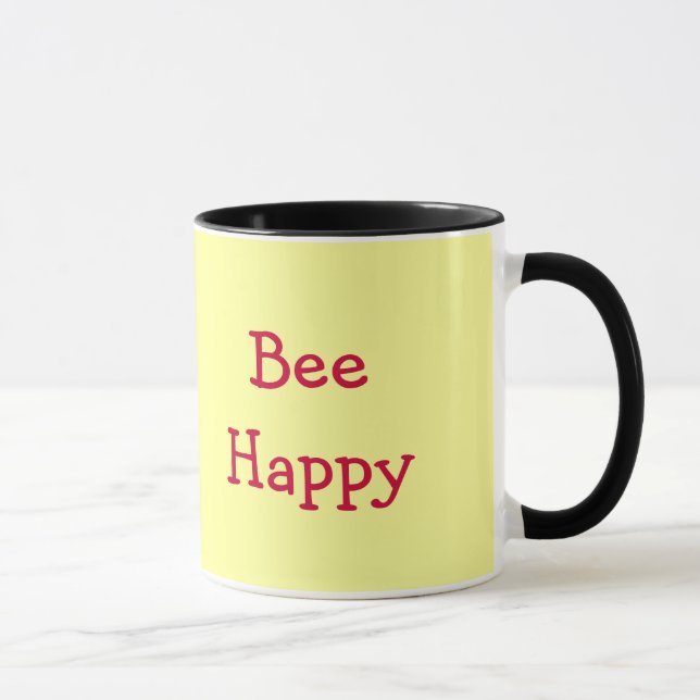 Caneca feliz da abelha (Direita)