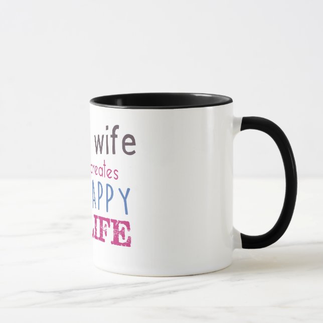 caneca feliz da esposa (Direita)