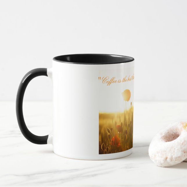 Caneca "Feliz da Manhã" (Com Donut)