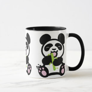 Caneca feliz da panda