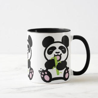 Caneca feliz da panda