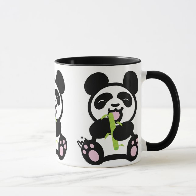 Caneca feliz da panda (Direita)