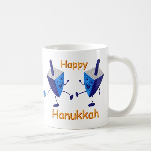 Caneca feliz de Hanukkah (Direita)