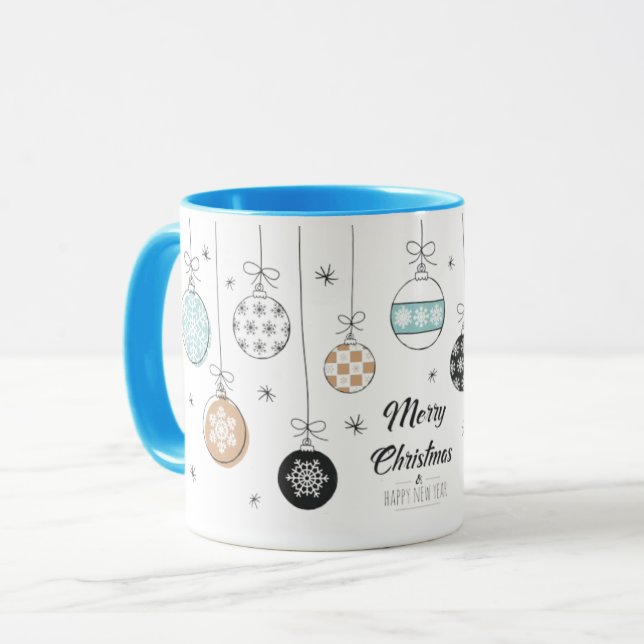 Caneca Feliz de Natal (Frente Esquerda)