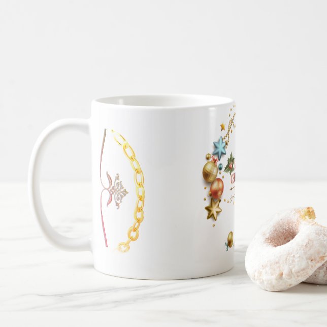 Caneca Feliz de Natal (Com Donut)