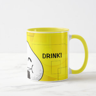 Caneca Feliz Dentro!