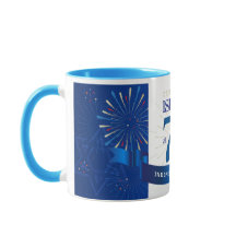 Feliz Dia da Independência de Israel 75 Blue Star 