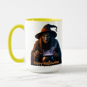 Caneca Feliz Dia das Bruxas