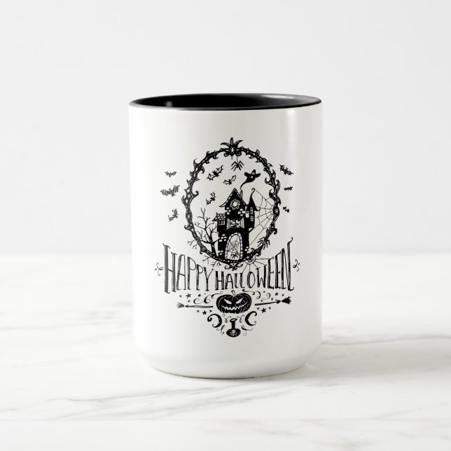 Caneca Feliz Dia das Bruxas (Centro)