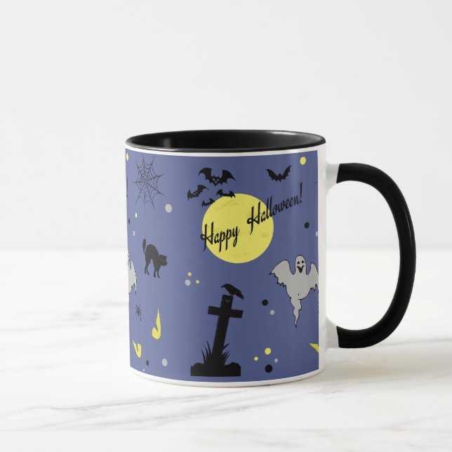 Caneca Feliz Dia das Bruxas (Direita)