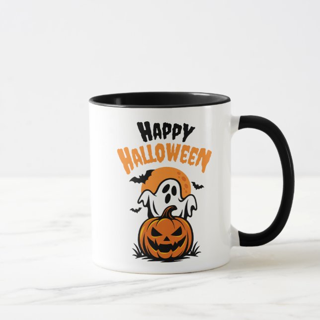 Caneca Feliz Dia das Bruxas (Direita)