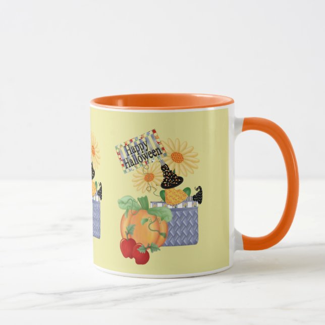 Caneca Feliz Dia das Bruxas 3 (Direita)