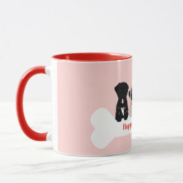 Caneca Feliz Dia de Natal Cachorros