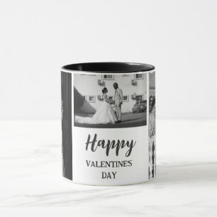 Caneca Feliz dia de os namorados casal foto de casamento
