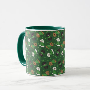 Caneca Feliz Dia de São Patrício Maltipoo Dogs