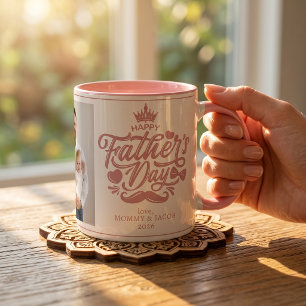 Caneca Feliz Dia dos Pais Foto do Papai Café