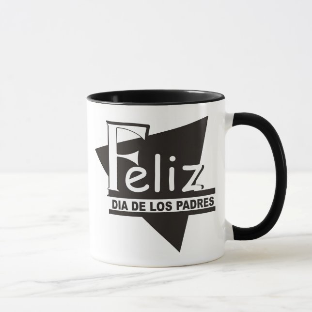 Caneca Feliz Diâmetro de los Padres© Taza (Direita)