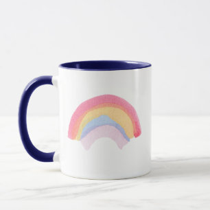 Caneca feliz do arco-íris
